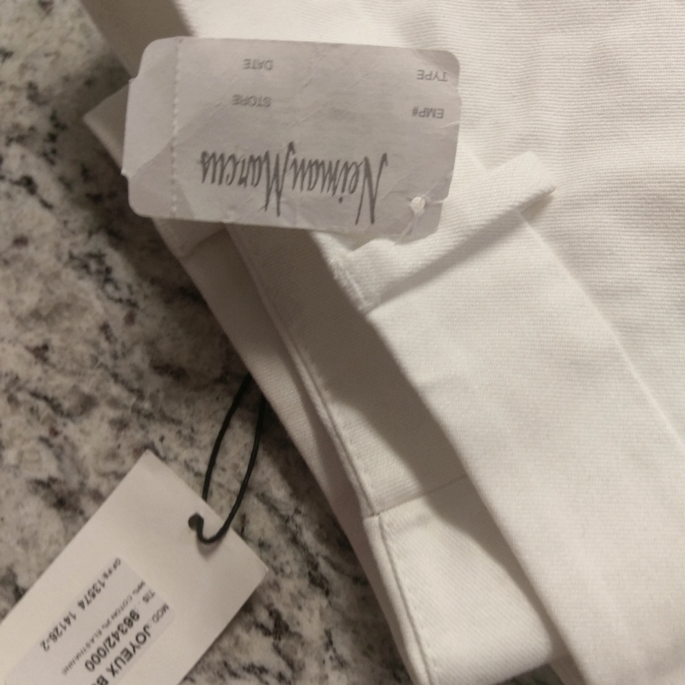 Neiman Marcus White Slacks Never worn with tags